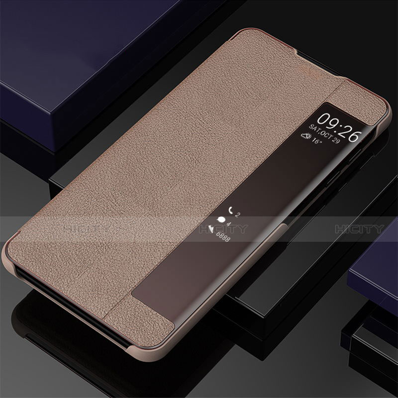 Custodia Portafoglio In Pelle Cover con Supporto T04 per Samsung Galaxy Note 10 Plus Oro Rosa