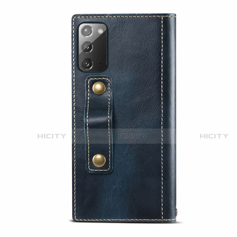 Custodia Portafoglio In Pelle Cover con Supporto T04 per Samsung Galaxy Note 20 5G
