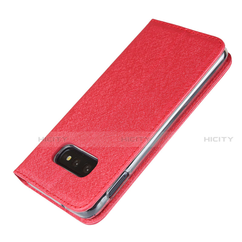 Custodia Portafoglio In Pelle Cover con Supporto T04 per Samsung Galaxy S10e