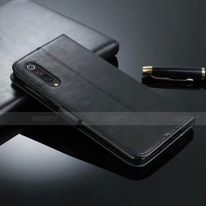 Custodia Portafoglio In Pelle Cover con Supporto T04 per Xiaomi Mi A3