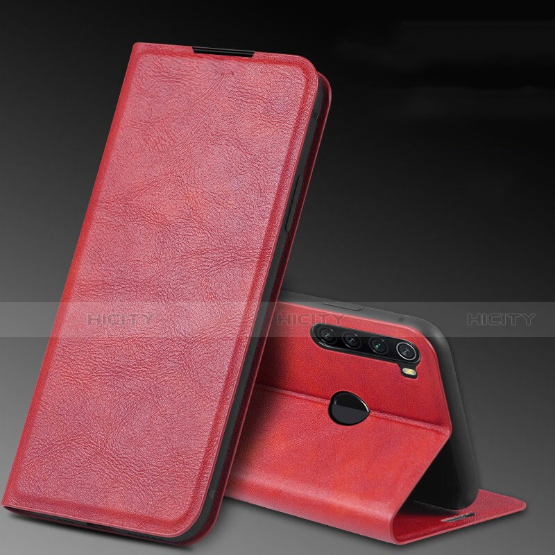 Custodia Portafoglio In Pelle Cover con Supporto T04 per Xiaomi Redmi Note 8