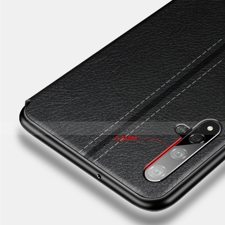 Custodia Portafoglio In Pelle Cover con Supporto T05 per Huawei Nova 5