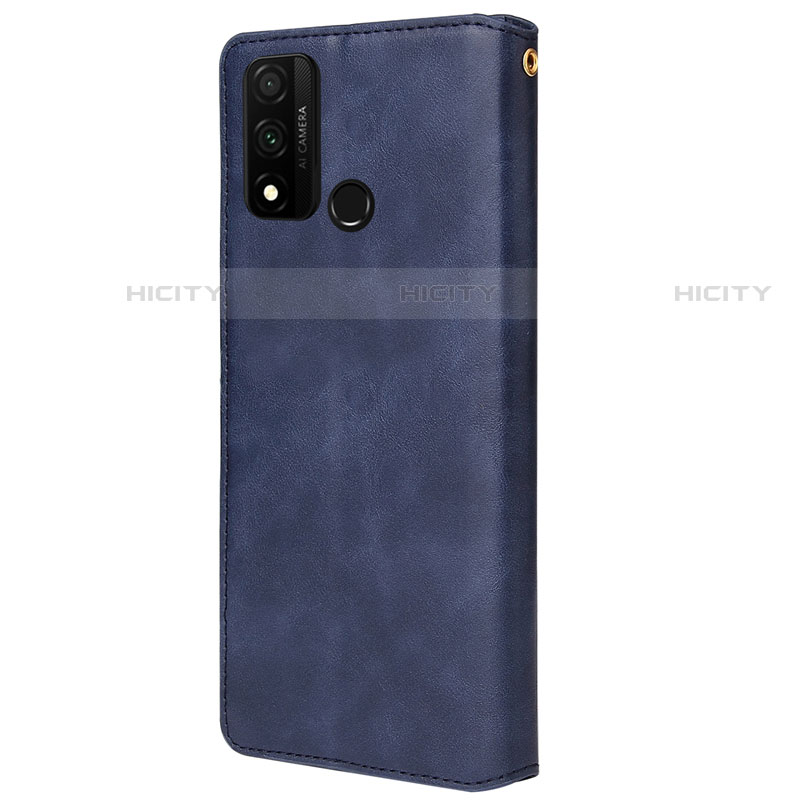 Custodia Portafoglio In Pelle Cover con Supporto T05 per Huawei P Smart (2020)