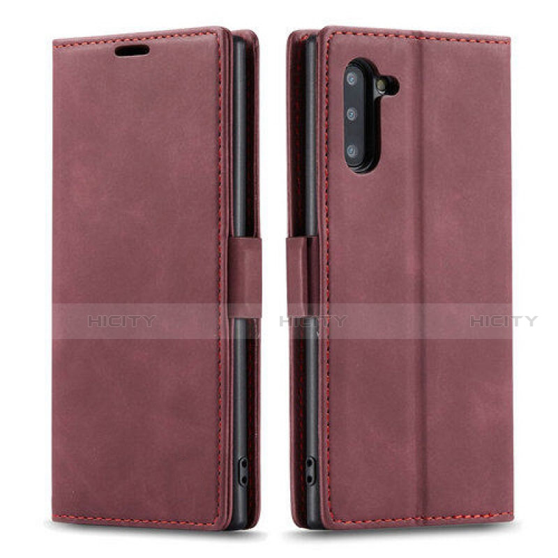 Custodia Portafoglio In Pelle Cover con Supporto T05 per Samsung Galaxy Note 10