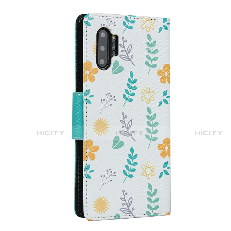 Custodia Portafoglio In Pelle Cover con Supporto T05 per Samsung Galaxy Note 10 Plus