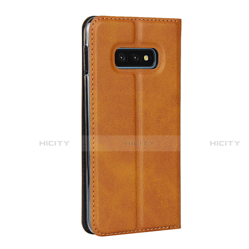 Custodia Portafoglio In Pelle Cover con Supporto T05 per Samsung Galaxy S10e