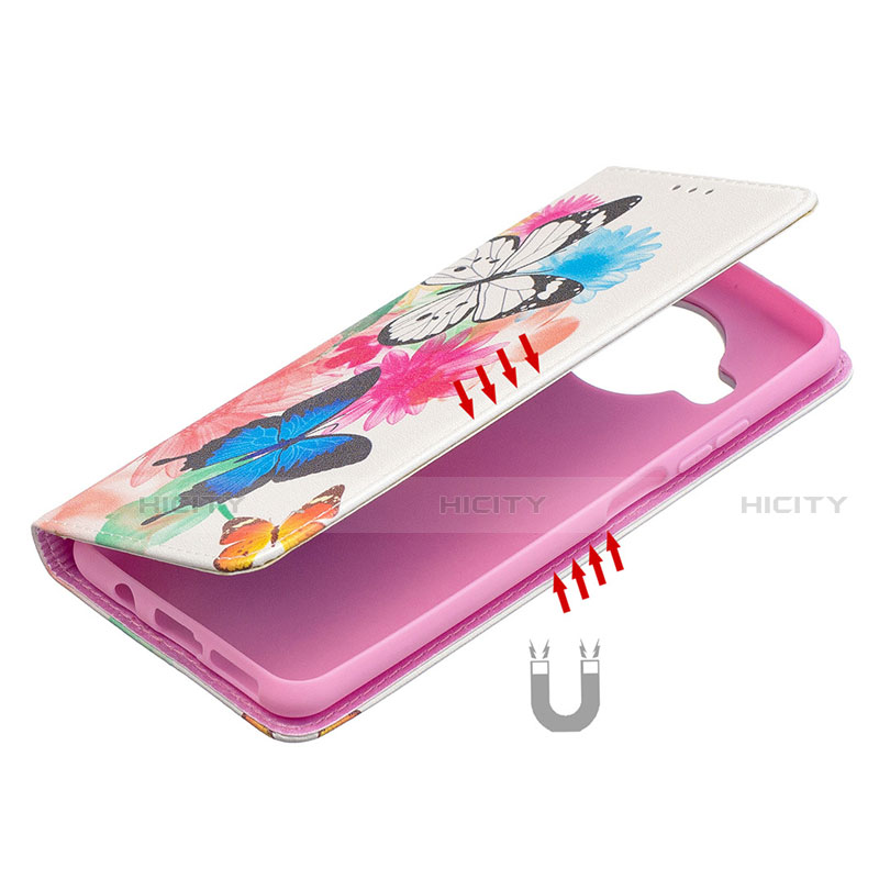 Custodia Portafoglio In Pelle Cover con Supporto T05 per Xiaomi Mi 10T Lite 5G