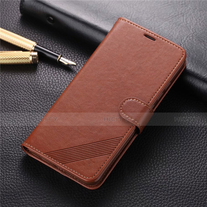 Custodia Portafoglio In Pelle Cover con Supporto T05 per Xiaomi Mi Note 10