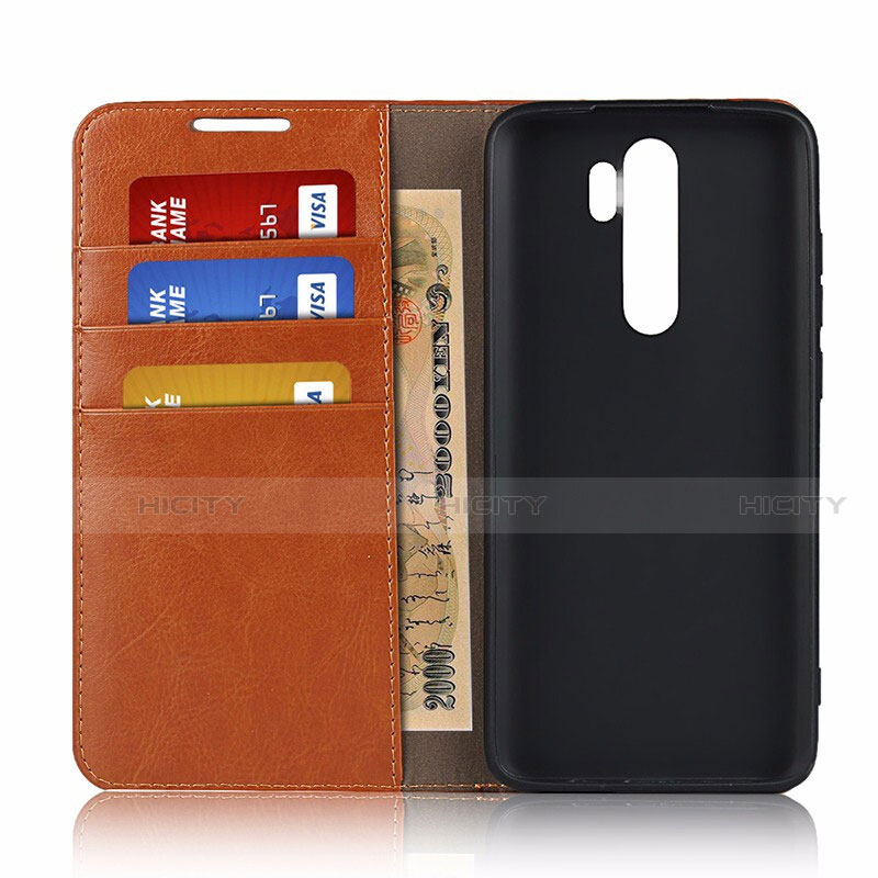 Custodia Portafoglio In Pelle Cover con Supporto T05 per Xiaomi Redmi Note 8 Pro