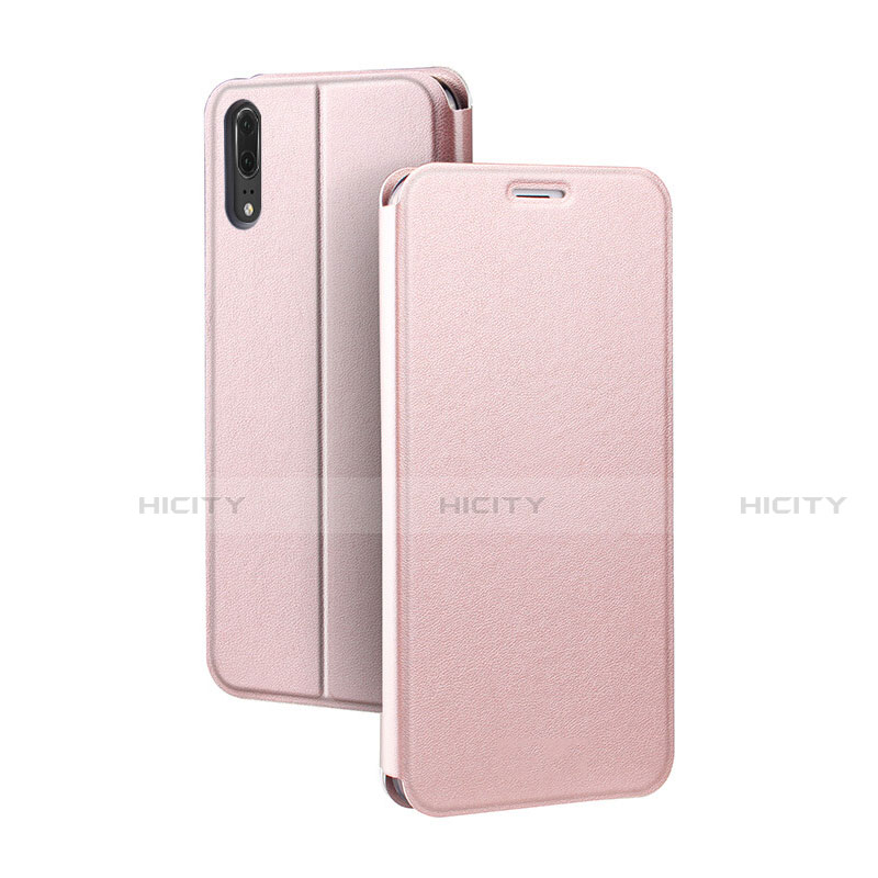 Custodia Portafoglio In Pelle Cover con Supporto T06 per Huawei P20