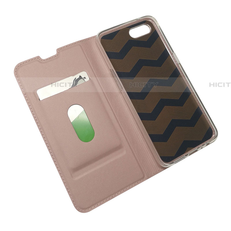 Custodia Portafoglio In Pelle Cover con Supporto T06 per Oppo RX17 Neo