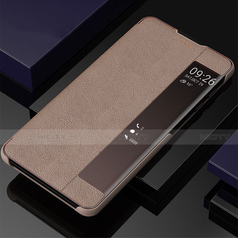 Custodia Portafoglio In Pelle Cover con Supporto T06 per Samsung Galaxy Note 10 Oro Rosa