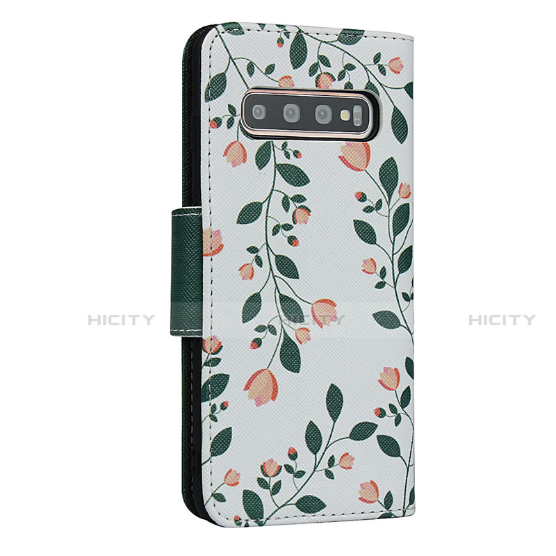 Custodia Portafoglio In Pelle Cover con Supporto T06 per Samsung Galaxy S10 5G