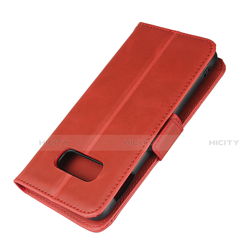 Custodia Portafoglio In Pelle Cover con Supporto T06 per Samsung Galaxy S10e