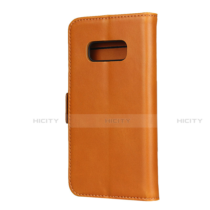 Custodia Portafoglio In Pelle Cover con Supporto T06 per Samsung Galaxy S10e