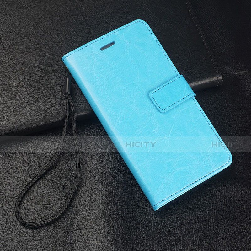 Custodia Portafoglio In Pelle Cover con Supporto T06 per Xiaomi Mi 9T Cielo Blu