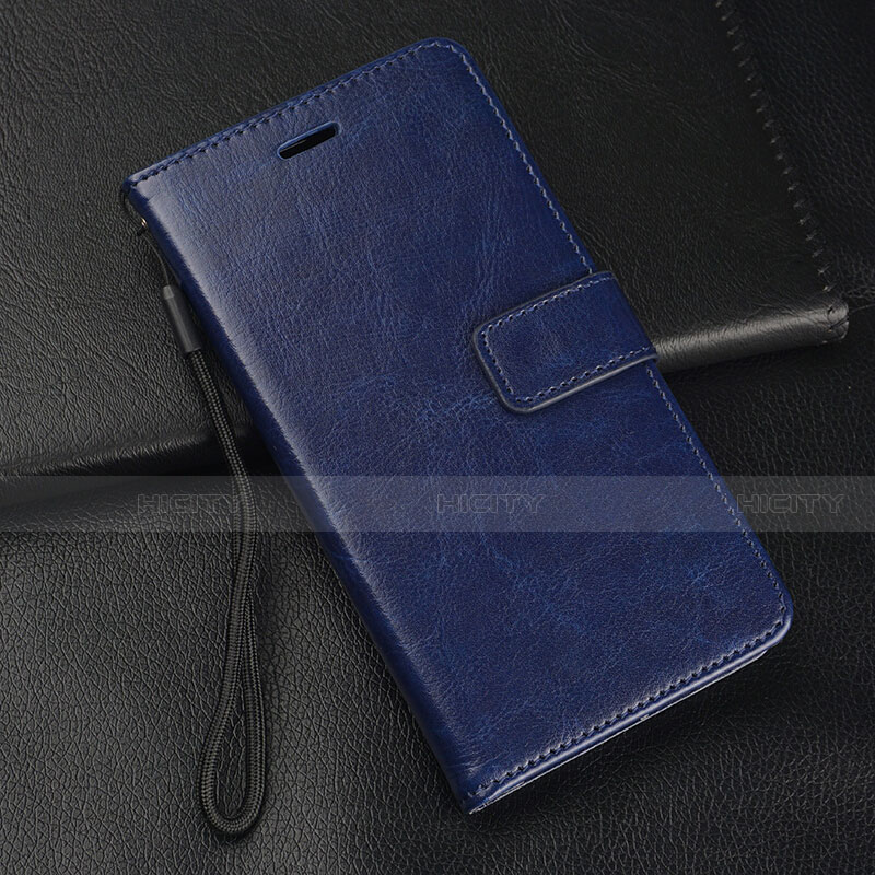 Custodia Portafoglio In Pelle Cover con Supporto T06 per Xiaomi Redmi K20 Pro Blu