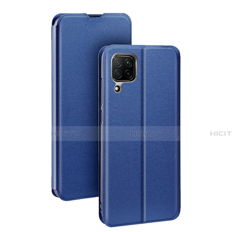 Custodia Portafoglio In Pelle Cover con Supporto T07 per Huawei Nova 6 SE Blu