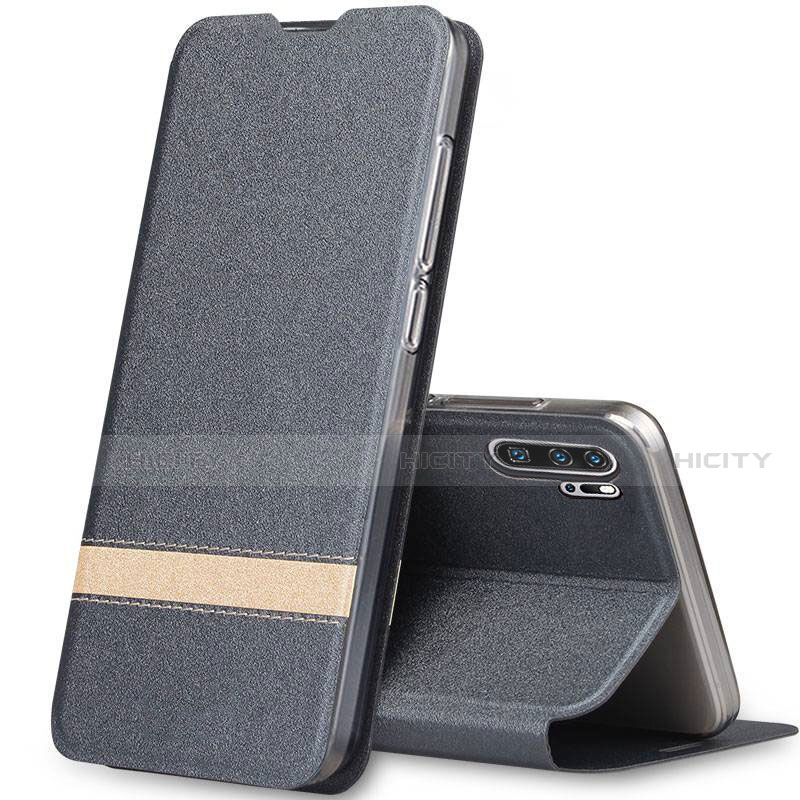 Custodia Portafoglio In Pelle Cover con Supporto T07 per Huawei P30 Pro New Edition