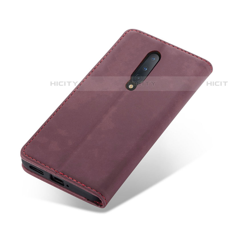 Custodia Portafoglio In Pelle Cover con Supporto T07 per OnePlus 8