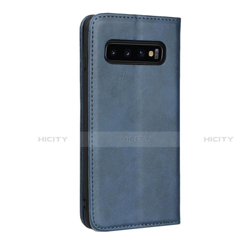 Custodia Portafoglio In Pelle Cover con Supporto T07 per Samsung Galaxy S10