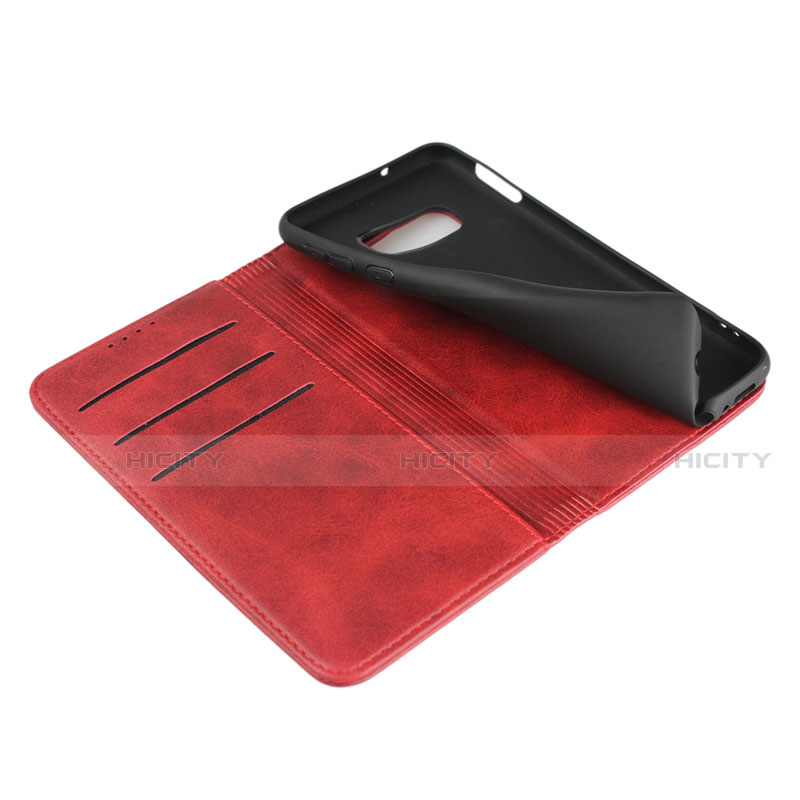 Custodia Portafoglio In Pelle Cover con Supporto T07 per Samsung Galaxy S10e