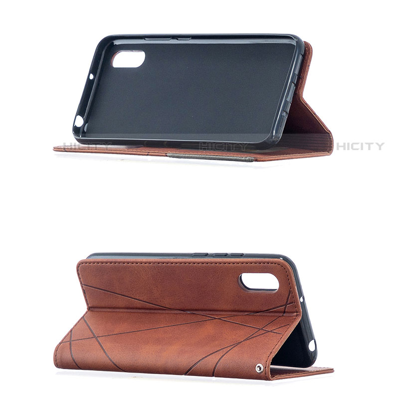 Custodia Portafoglio In Pelle Cover con Supporto T07 per Xiaomi Redmi 9AT