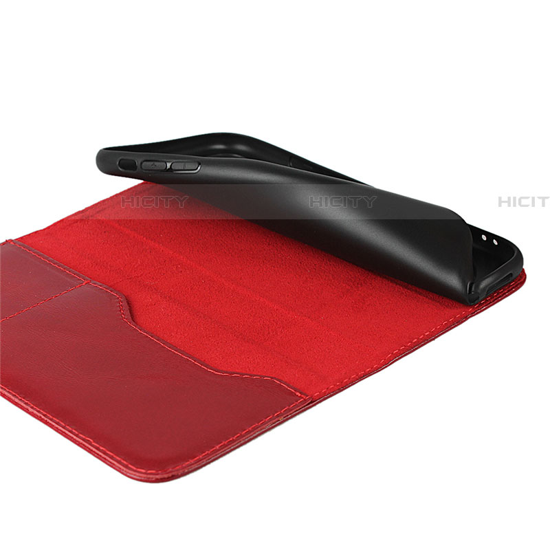 Custodia Portafoglio In Pelle Cover con Supporto T08 per Apple iPhone 11