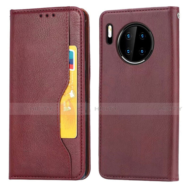 Custodia Portafoglio In Pelle Cover con Supporto T08 per Huawei Mate 30 Pro