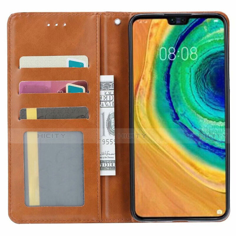 Custodia Portafoglio In Pelle Cover con Supporto T08 per Huawei Mate 30 Pro 5G