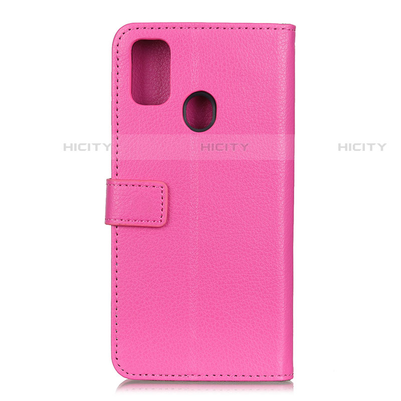 Custodia Portafoglio In Pelle Cover con Supporto T08 per Huawei P Smart (2020)