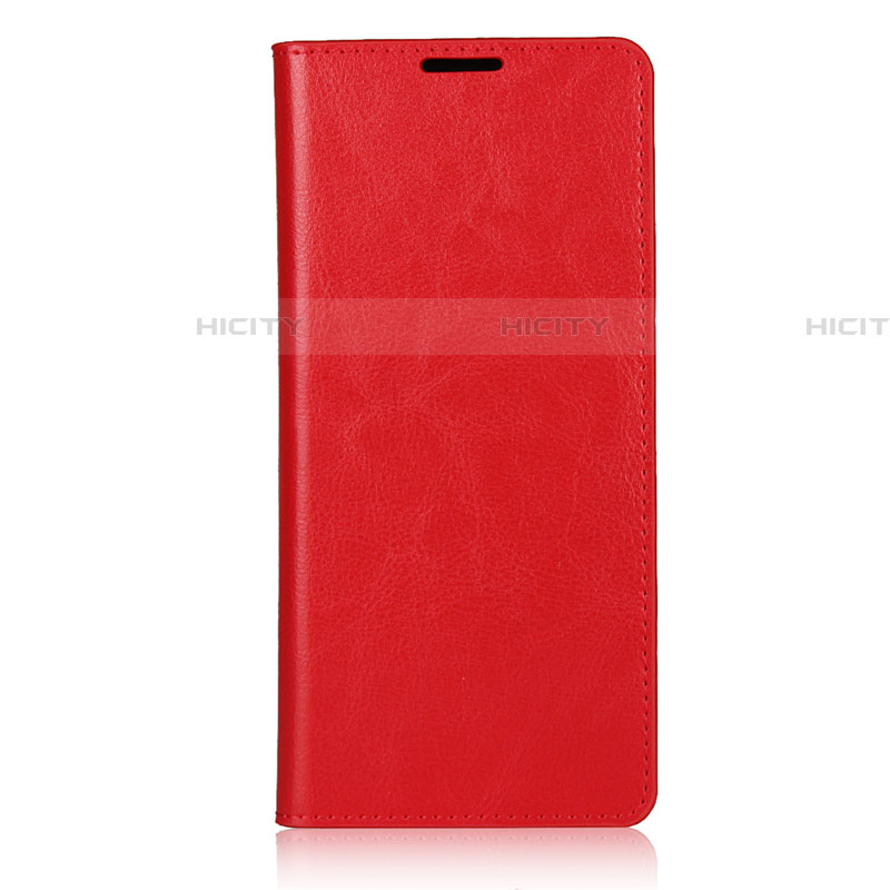 Custodia Portafoglio In Pelle Cover con Supporto T08 per OnePlus 8 Pro Rosso