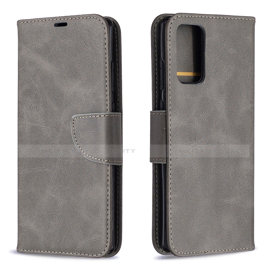 Custodia Portafoglio In Pelle Cover con Supporto T08 per Samsung Galaxy Note 20 5G