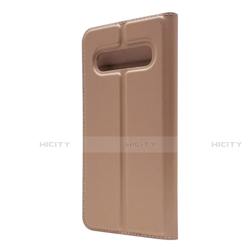 Custodia Portafoglio In Pelle Cover con Supporto T08 per Samsung Galaxy S10