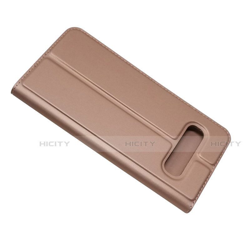 Custodia Portafoglio In Pelle Cover con Supporto T08 per Samsung Galaxy S10