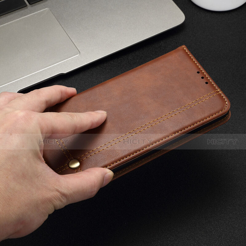 Custodia Portafoglio In Pelle Cover con Supporto T08 per Xiaomi Mi A3