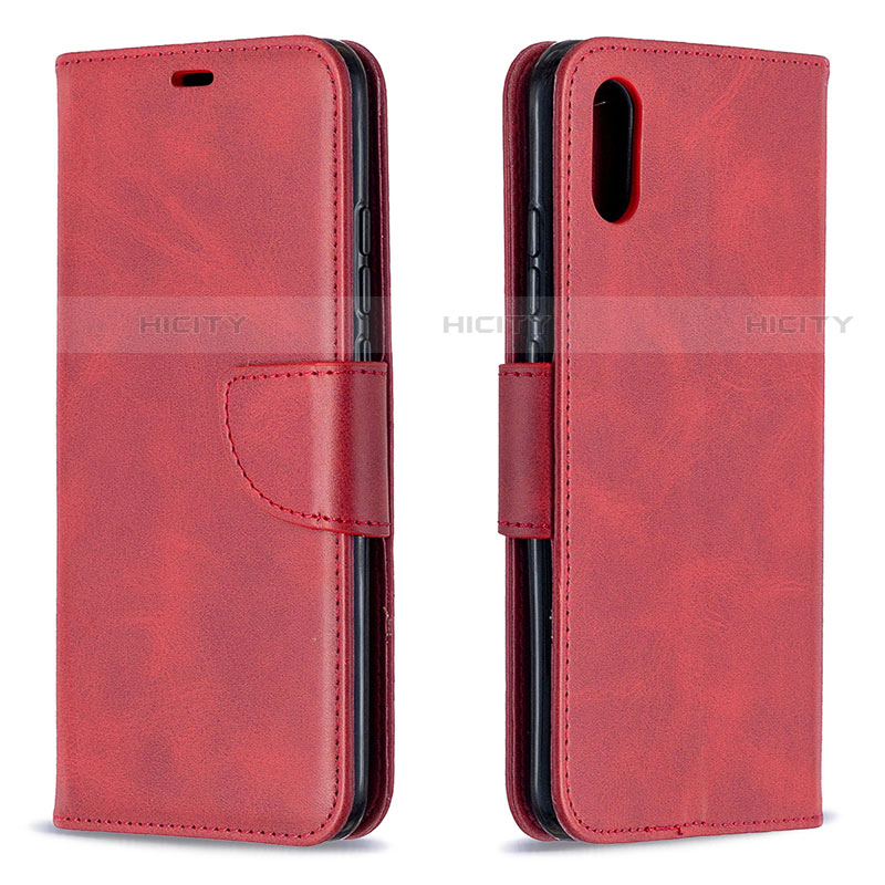 Custodia Portafoglio In Pelle Cover con Supporto T08 per Xiaomi Redmi 9A