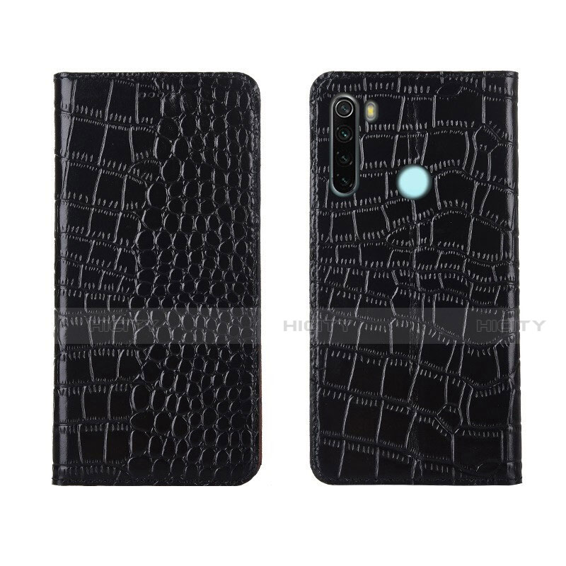 Custodia Portafoglio In Pelle Cover con Supporto T08 per Xiaomi Redmi Note 8