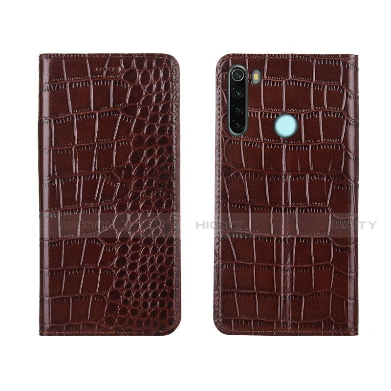 Custodia Portafoglio In Pelle Cover con Supporto T08 per Xiaomi Redmi Note 8