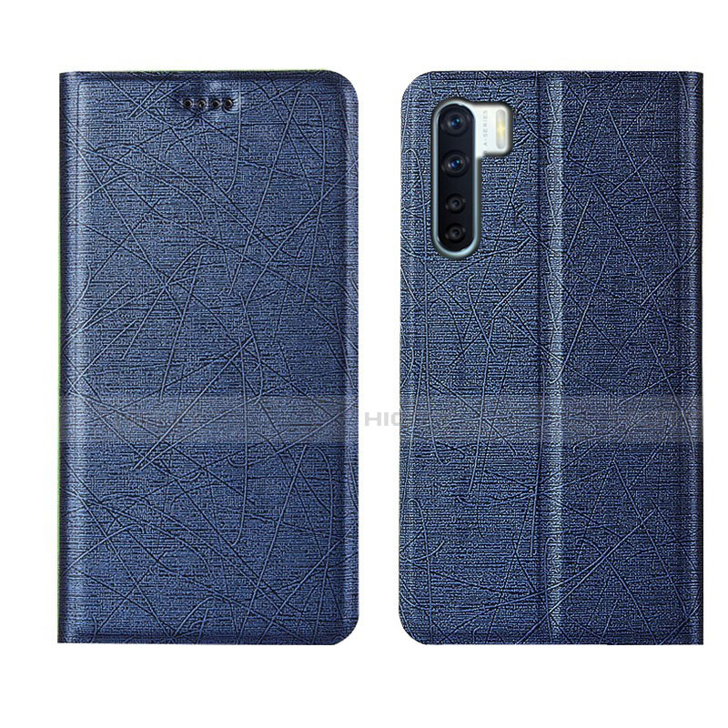 Custodia Portafoglio In Pelle Cover con Supporto T09 per Oppo A91