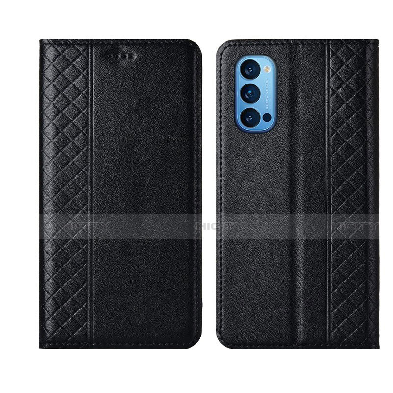 Custodia Portafoglio In Pelle Cover con Supporto T09 per Oppo Reno4 Pro 5G