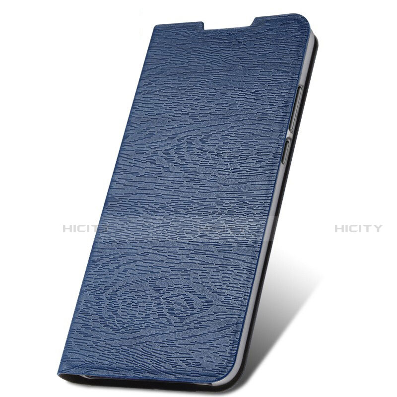 Custodia Portafoglio In Pelle Cover con Supporto T09 per Xiaomi Redmi Note 8 Pro Blu