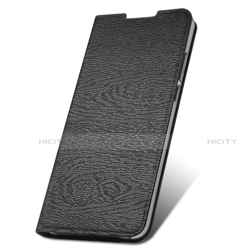Custodia Portafoglio In Pelle Cover con Supporto T09 per Xiaomi Redmi Note 8 Pro Nero