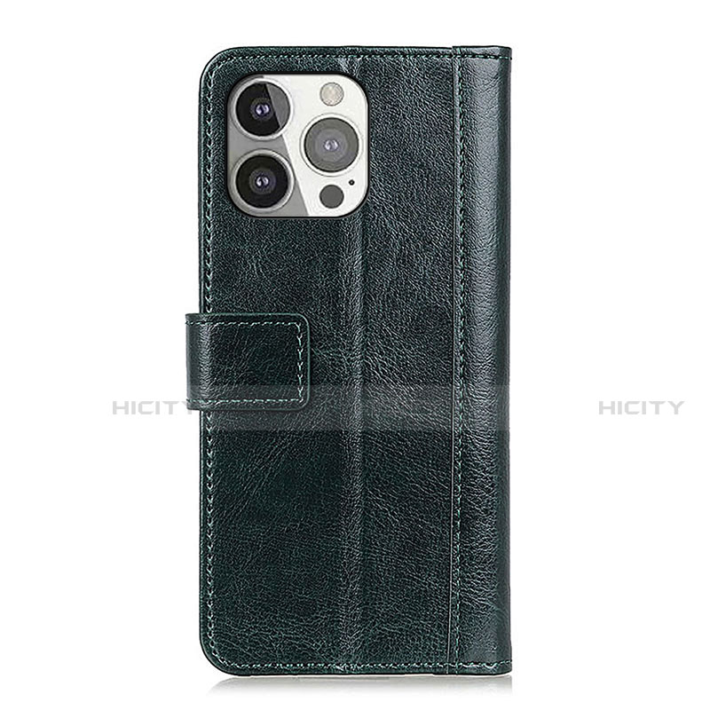 Custodia Portafoglio In Pelle Cover con Supporto T10 per Apple iPhone 13 Pro