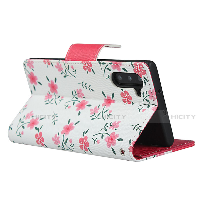 Custodia Portafoglio In Pelle Cover con Supporto T10 per Samsung Galaxy Note 10