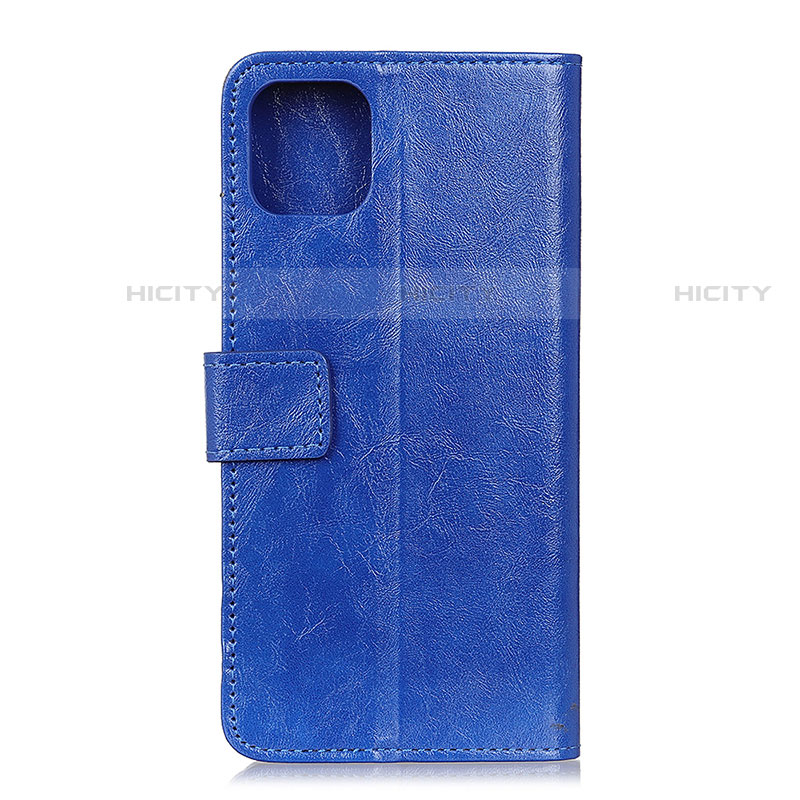 Custodia Portafoglio In Pelle Cover con Supporto T10 per Xiaomi Mi 11 5G Blu