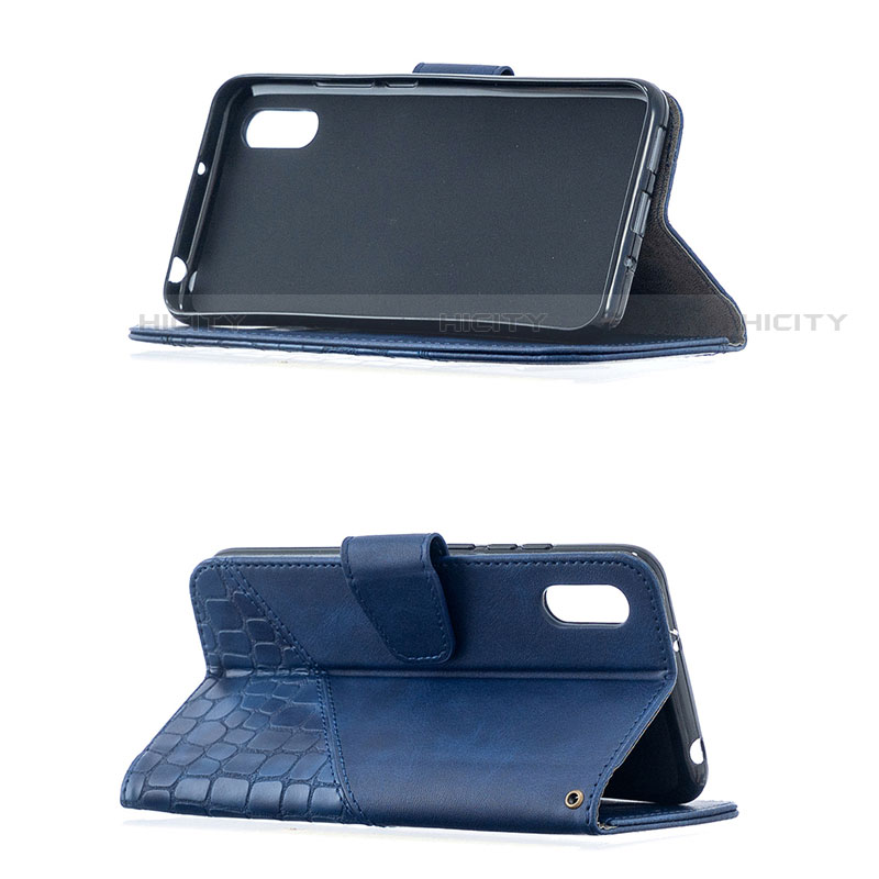 Custodia Portafoglio In Pelle Cover con Supporto T10 per Xiaomi Redmi 9A