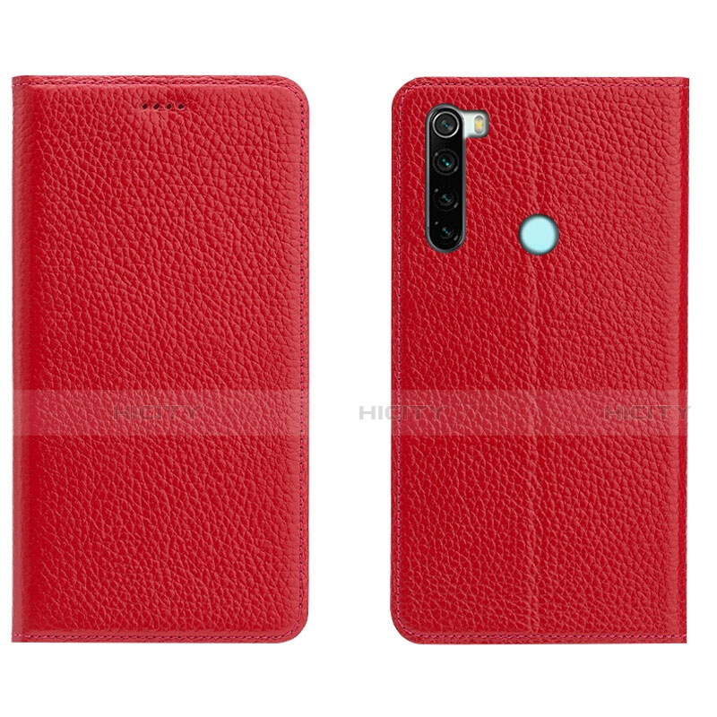 Custodia Portafoglio In Pelle Cover con Supporto T10 per Xiaomi Redmi Note 8 (2021)