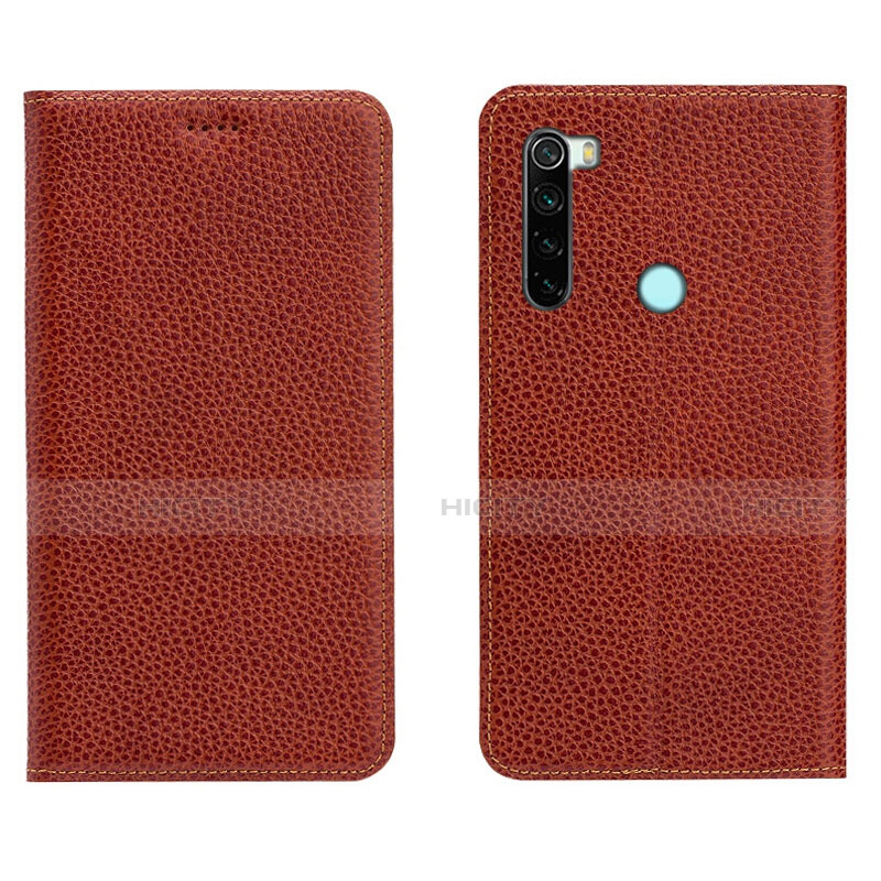 Custodia Portafoglio In Pelle Cover con Supporto T10 per Xiaomi Redmi Note 8 (2021)