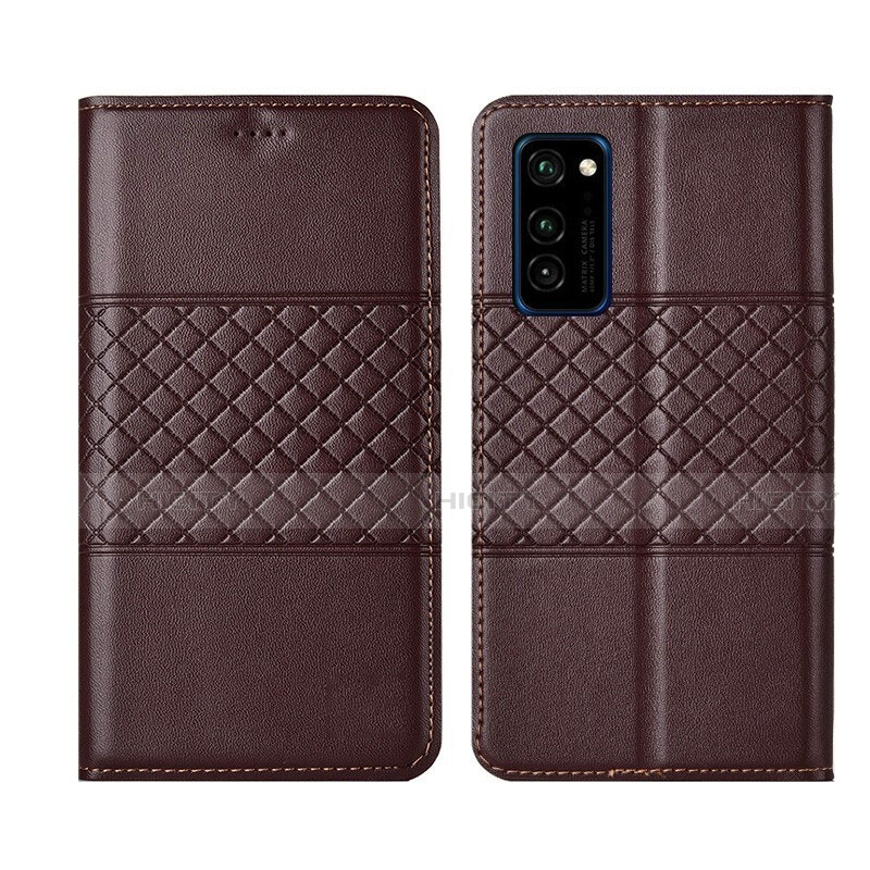 Custodia Portafoglio In Pelle Cover con Supporto T11 per Huawei Honor V30 5G